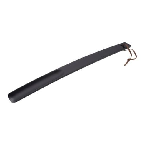 Long Wood Shoe Horn Black 15"-100